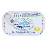Bela-olhao Sardines - Sardines Extra Virgin Olive Oil Lemon Sauce - Case Of 12 - 4.23 Ounces