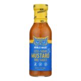 Noble Made - Sauce Barbecue Mustard Low-sugar - Case Of 6-13 Ounce