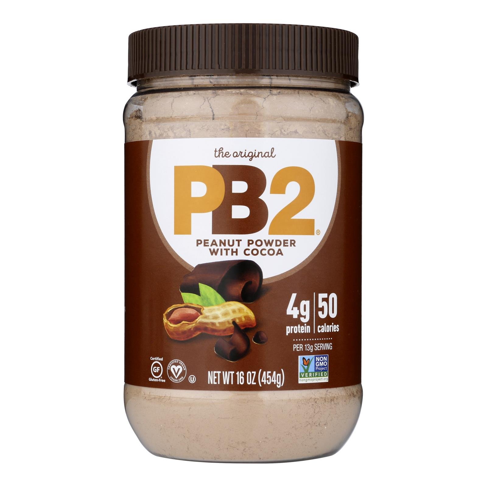 Pb2 - Peanut Butter Powder-cocoa - Case Of 6-16 Ounces