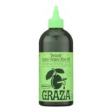 Graza - Oil Drizzle Squeeze Extra Virgin Olive Oil - Case Of 6-16.9 Fluid Ounces