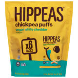 Hippeas - Chickpea Puff White Cheddar - Case Of 12-6-.8 Ounce