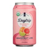 Daytrip Beverages - Sparkling Dairy Alternative Organic Prebiotic Grapefruit Lime - Case Of 12-12 Fluid Ounces