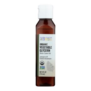Aura Cacia, Skin Care Oil, Organic Vegetable Glycerin Oil, 4 Fl Oz