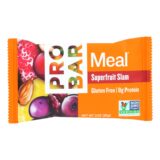 Probar Organic Superfruit Slam Bar, Case Of 12, 3 Oz