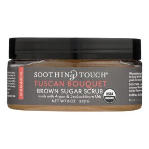 Soothing Touch Scrub, Organic, Sugar, Tuscan Bouquet, 8 Oz
