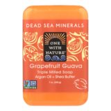 One With Nature Triple Milled Soap Bar, Grapefruit Guava, 7 Oz