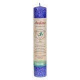 Aloha Bay, Chakra Pillar Candle Abundance Indigo, 1 Candle