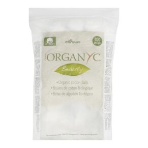 Organyc Cotton Balls, 100 Percent Organic Cotton, Beauty, 100 Count