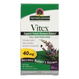 Nature's Answer, Vitex Agnus-castus Chastetree Berry, 90 Vegetarian Capsules