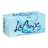 Lacroix Pure Sparkling Water, Case Of 3, 12 Fl Oz.