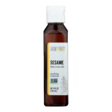 Aura Cacia, Natural Skin Care Oil Sesame, 4 Fl Oz