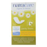 Natracare Natural Mini Panty Liners, 30 Pack