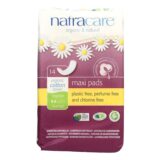 Natracare Natural Maxi Pads Regular, 14 Pack