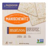 Manischewitz, Matzo 1s, Case Of 30, 1 Lb.