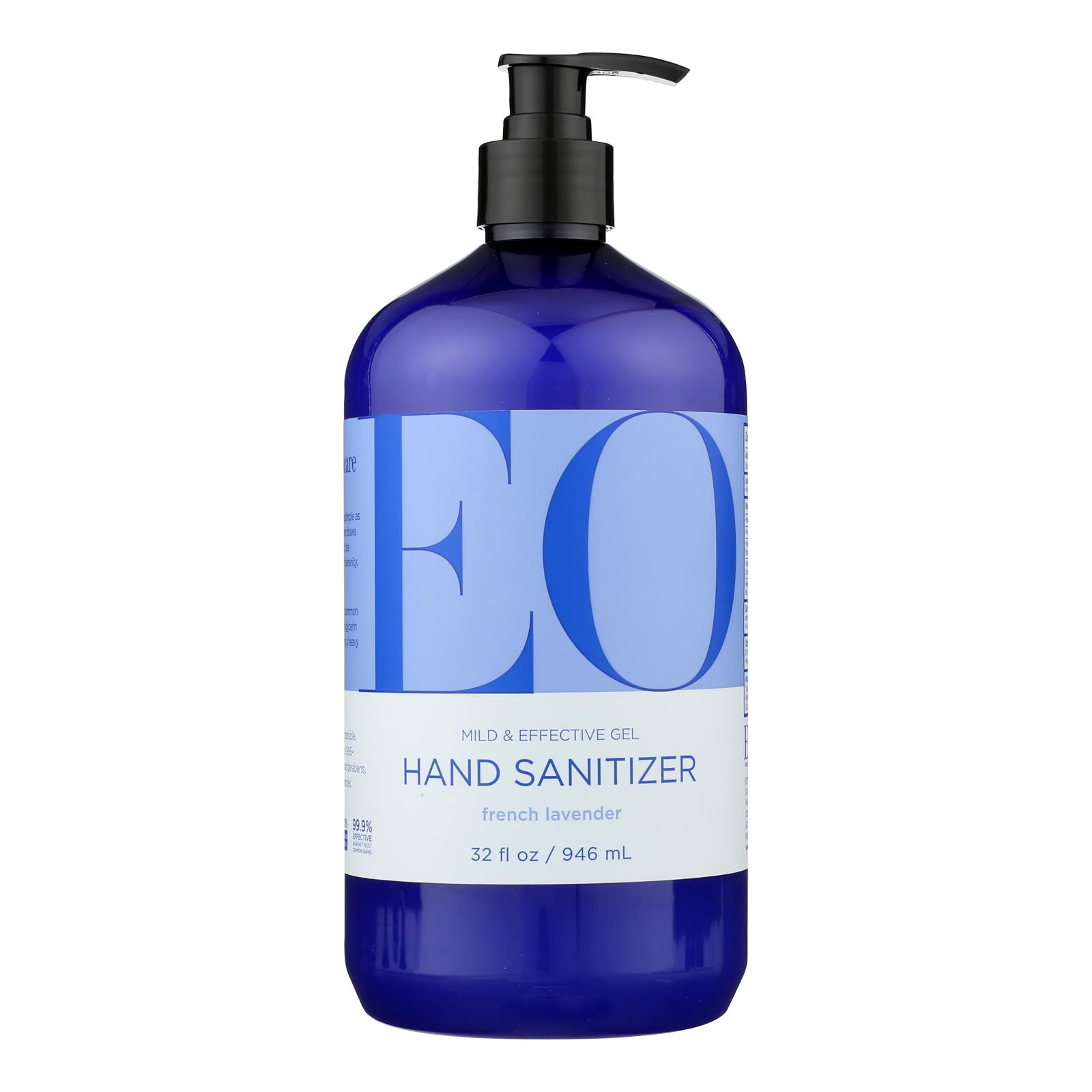 Eo Products, Hand Sanitizing Gel, Lavender Essential Oil, 32 Oz