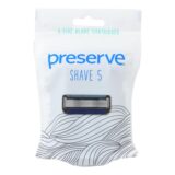 Preserve Shave 5 Replacement Blades, 4 Ct- 6 Packs