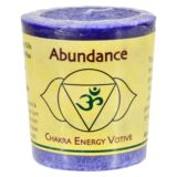 Aloha Bay, Chakra Votive Candle, Abundance, Case Of 12, 2 Oz
