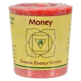 Aloha Bay, Chakra Votive Candle, Money, Case Of 12, 2 Oz