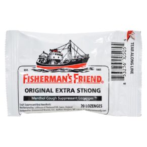 Fisherman's Friend Lozenges, Original Extra Strong, Dsp, 20 Ct, 1 Case