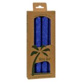 Aloha Bay, Palm Tapers, Royal Blue, 4 Candles