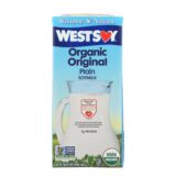Westsoy Soy Milk, Original, Case Of 12, 32 Fl Oz.