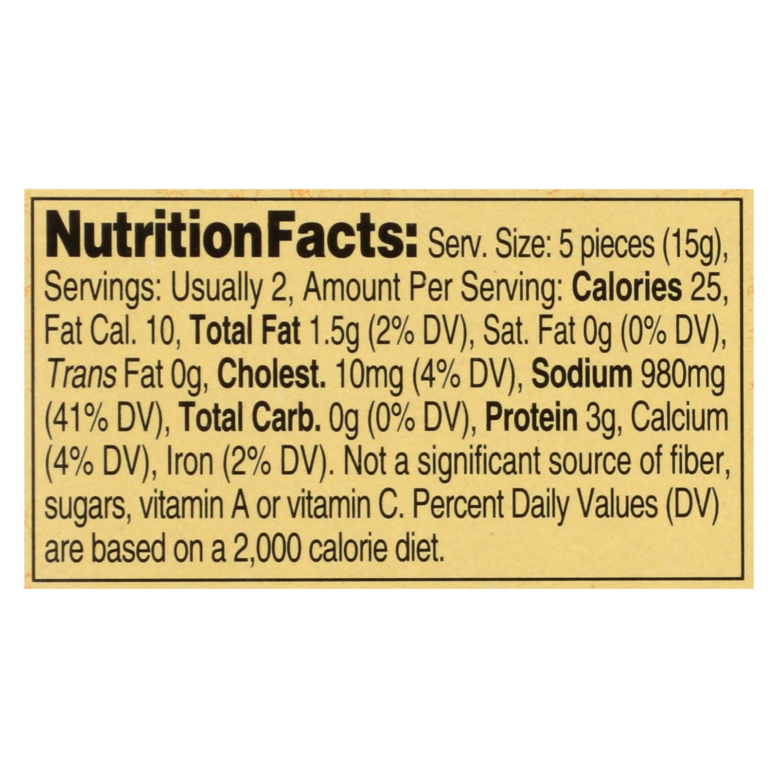 Reese Anchovies - Rolled - Case Of 10 - 2 Oz - Image 2