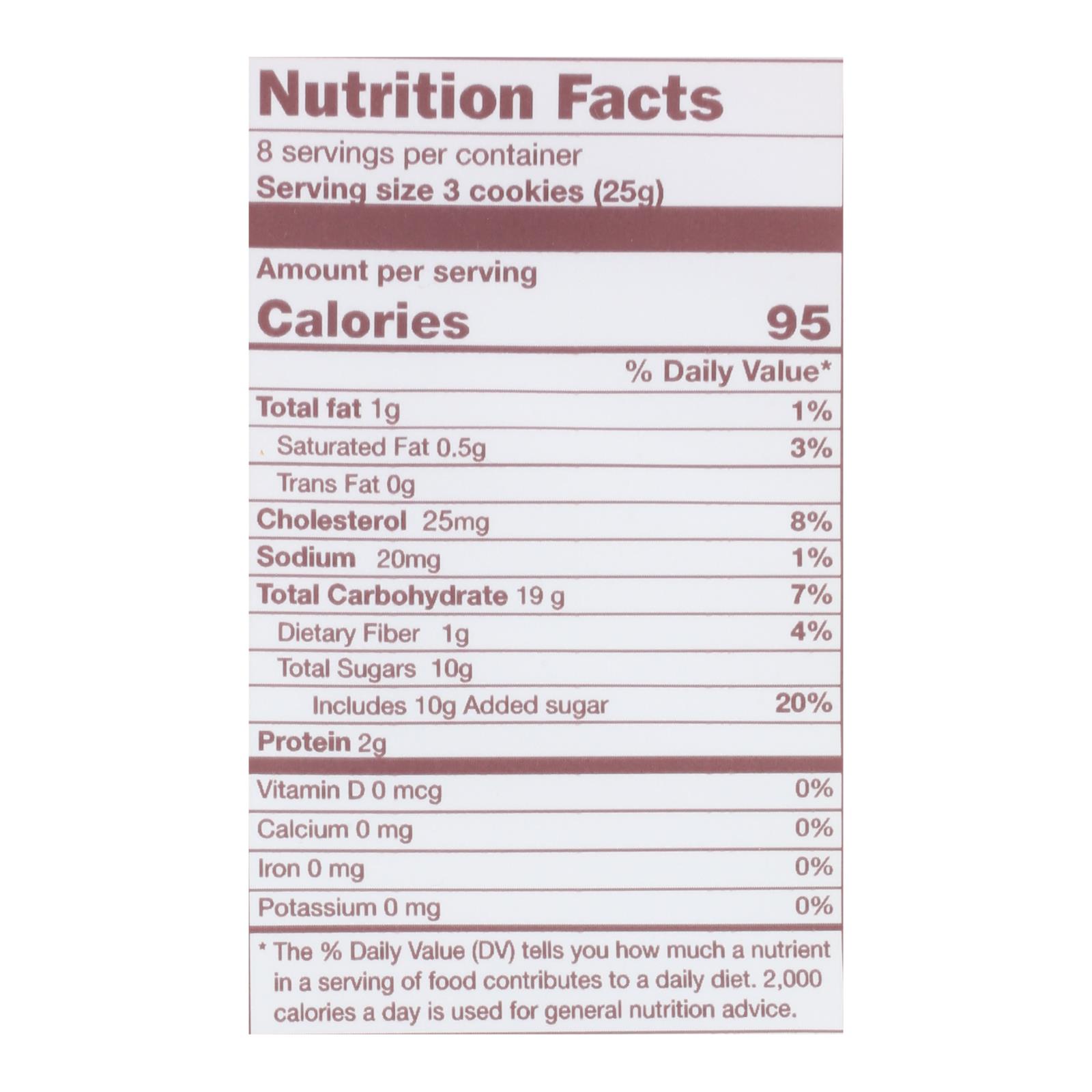 Vicenzi - Cookie Vicenzovo Ldyfngr - Case Of 12 - 7.05 Oz - Image 2