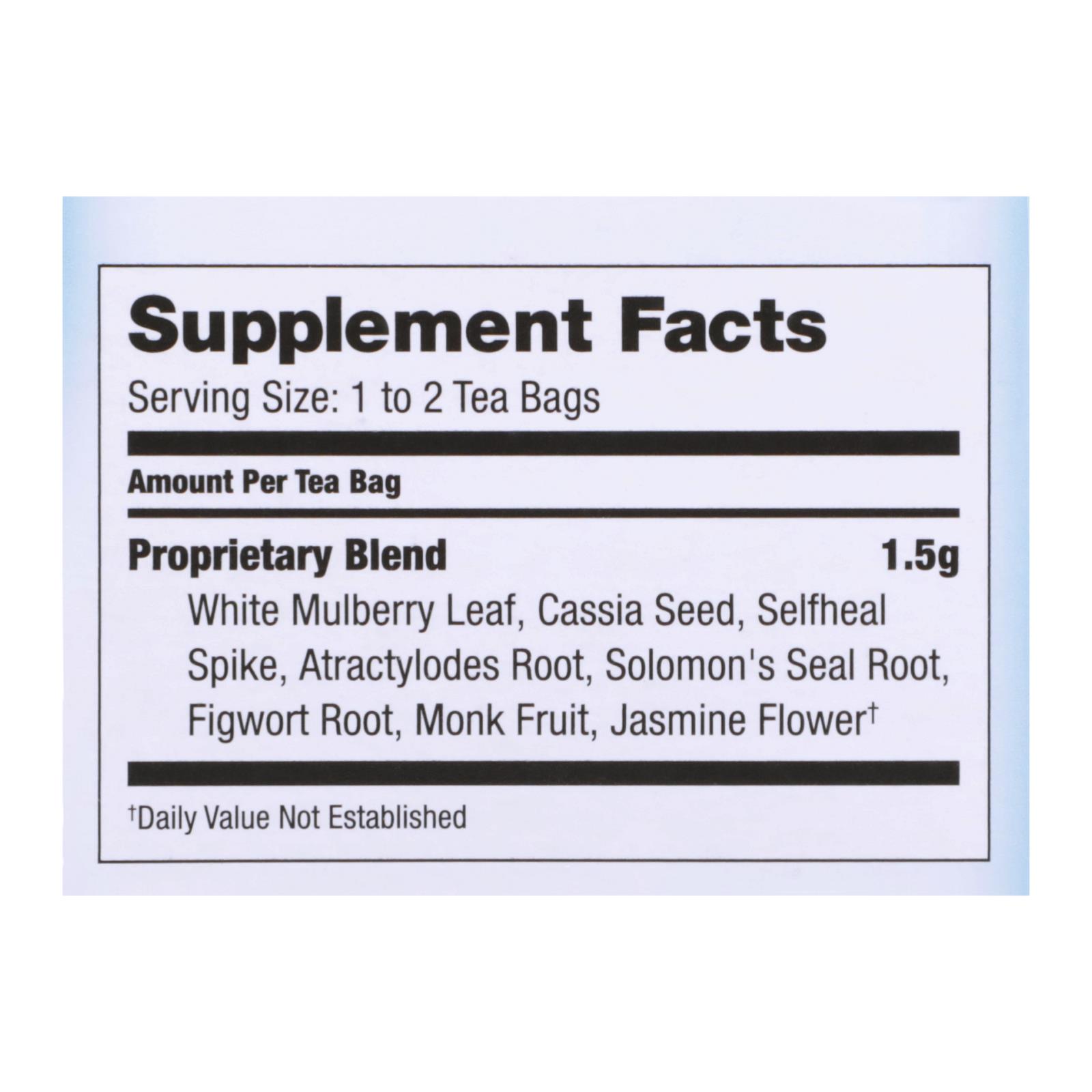 Bravo Teas And Herbs, Tea, Sugar Level, 20 Bag - Image 2