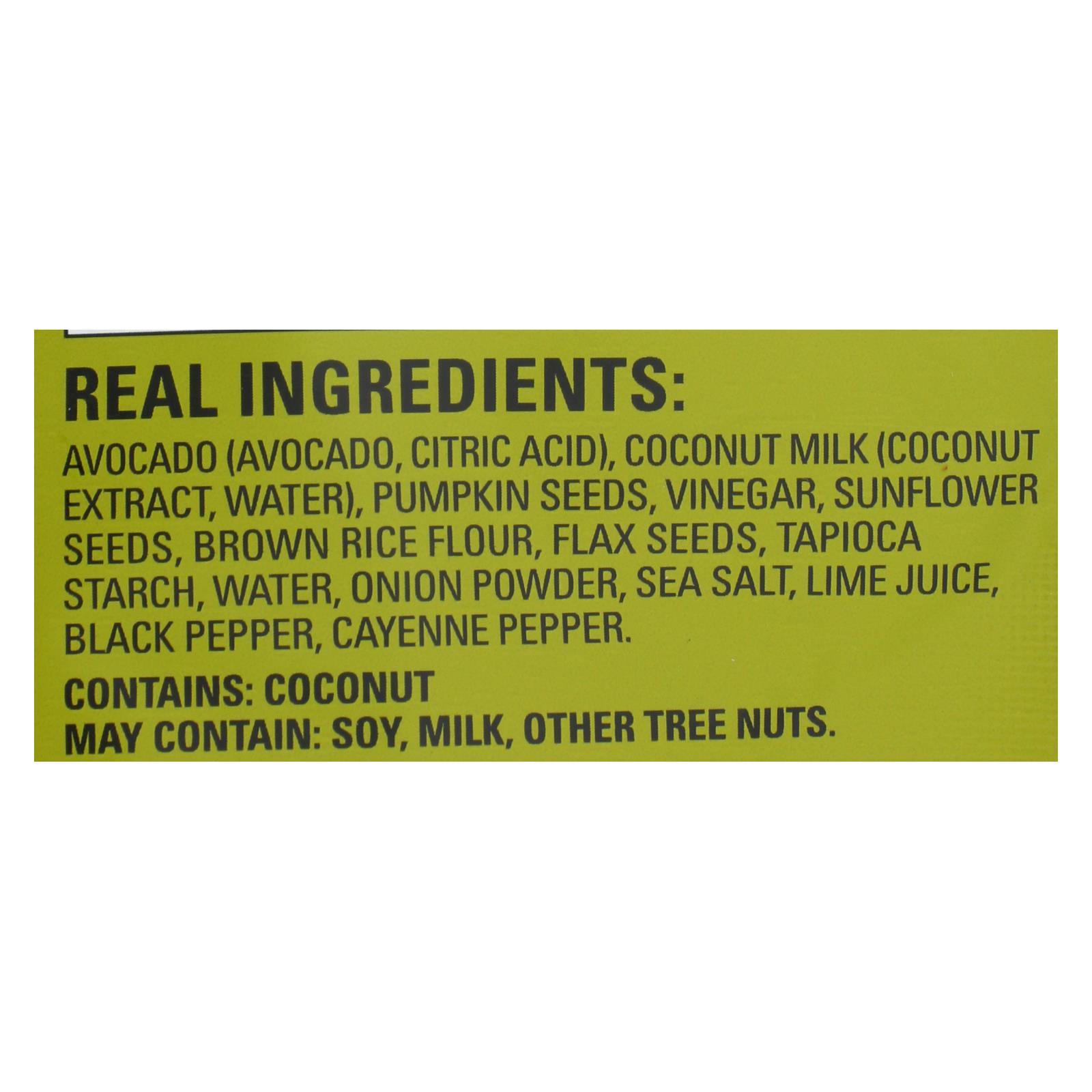 Hippie Snacks - Avocado Crsps Guacamole - Case Of 8-2.5 Oz - Image 2