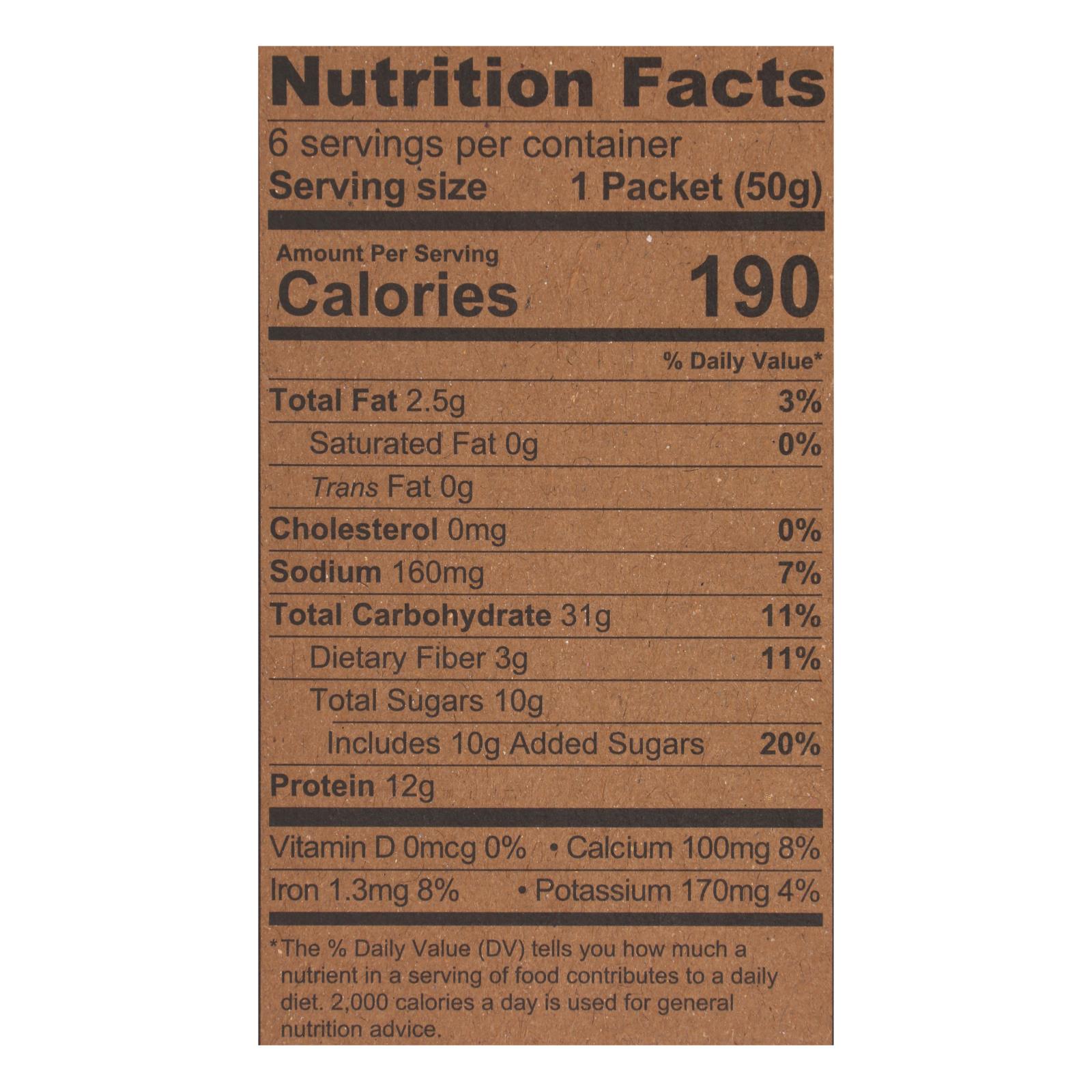 Kodiak Cakes - Oatmeal Mpl Brwn Sgr Pckt - Cs Of 6-6-1.76oz - Image 2