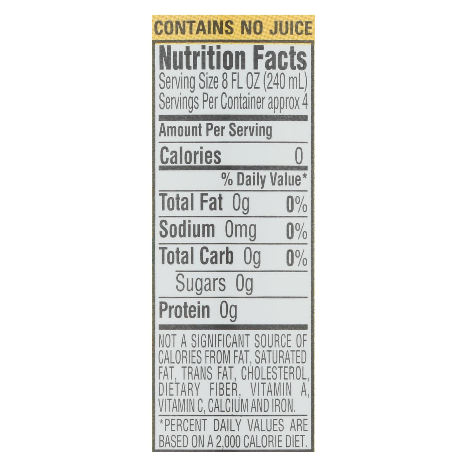 Ice Mountain, Sparkling Water, Lively Lemon, Case Of 12, 33.8 Fl Oz. - Image 2