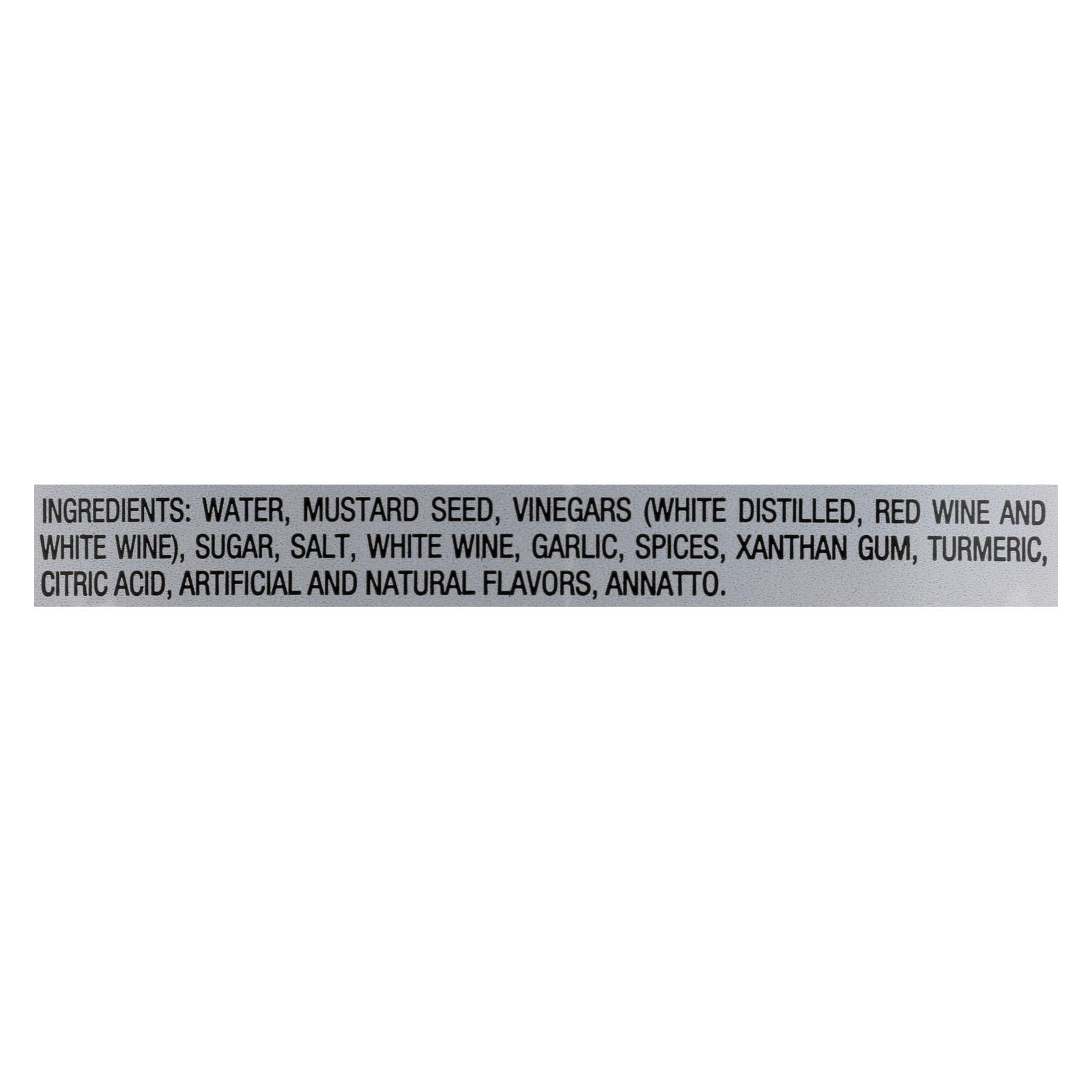 Inglehoffer, Mustard, Original Stone Ground, Case Of 6, 10 Oz. - Image 3