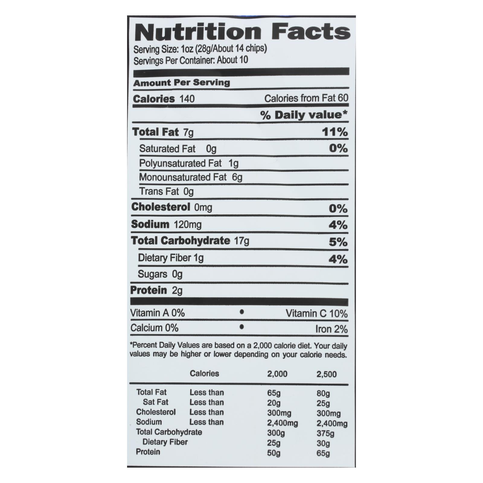 Boulder Canyon Natural Foods - Chips Ktl Cnct Avo S Salt - Case Of 12 - 10.00 Oz - Image 2