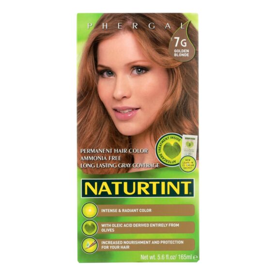 Naturtint Hair Color, Permanent, 7g, Golden Blonde, 5.28 Oz