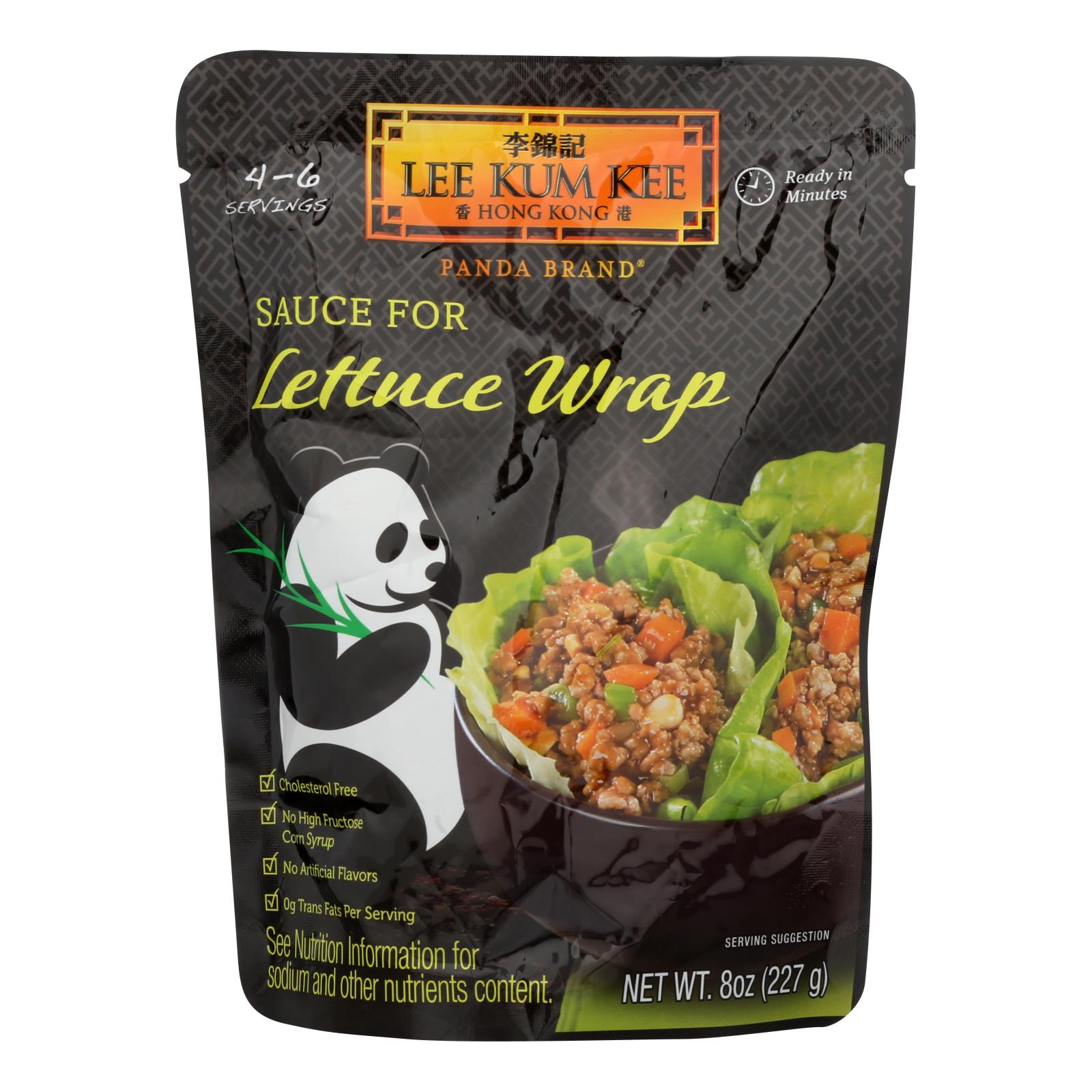 Lee Kum Kee Sauce Pandra Brand Sauce For Lettuce Wrap, 8 Oz, Case Of 6