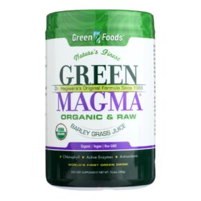Green Foods Dr Hagiwara Green Magma Barley Grass Juice Powder, 10.6 Oz