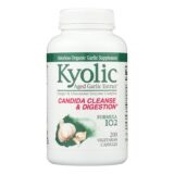 Kyolic, Aged Garlic Extract Candida Cleanse And Digestion Formula102, 200 Vegetarian Capsules