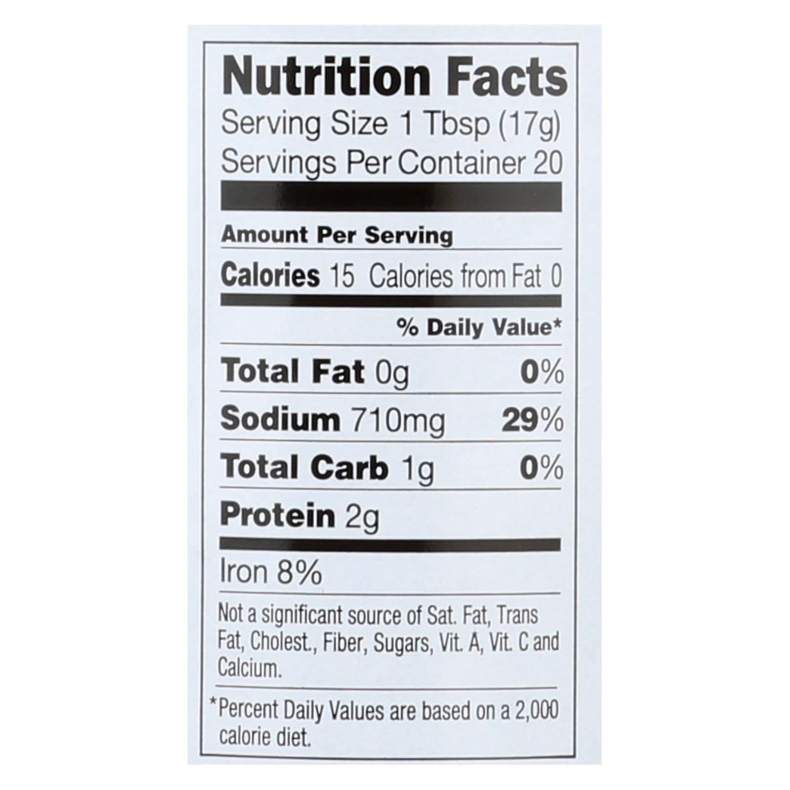 San, J Tamari Soy Sauce, Reduced Sodium, Case Of 6, 10 Fl Oz. - Image 3