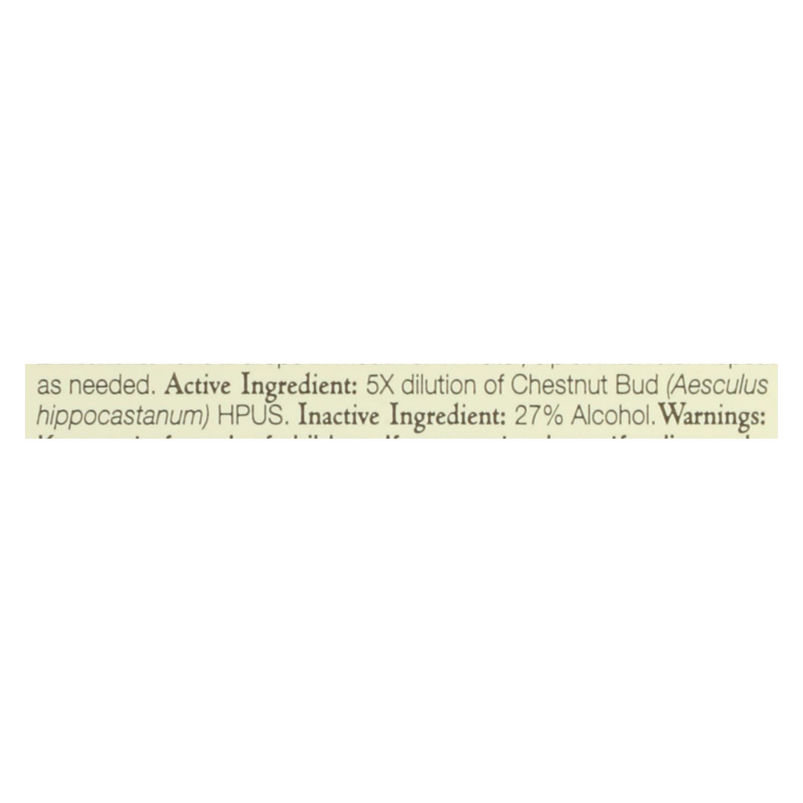 Bach Flower Remedies Essences Chestnut Bud, 0.7 Fl Oz - Image 2