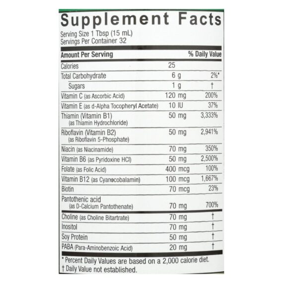 Nature's Answer, Liquid Vitamin B-complex, 16 Fl Oz - Image 3
