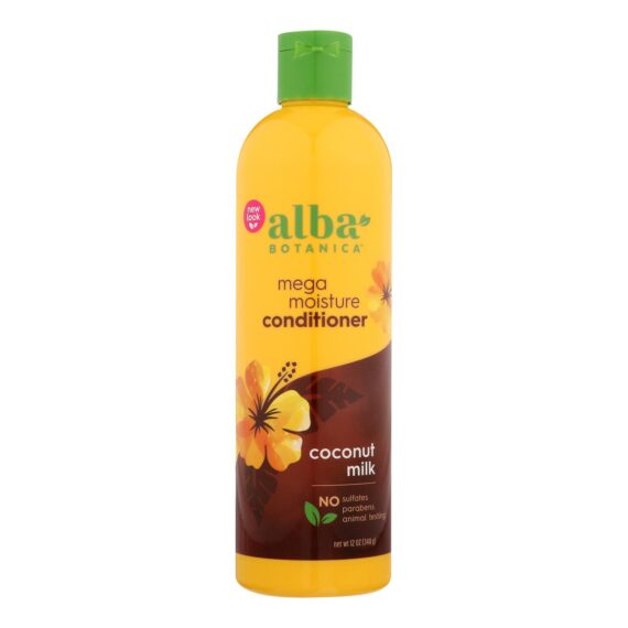 Alba Botanica, Hawaiian Hair Conditioner, Coconut Milk, 12 Fl Oz