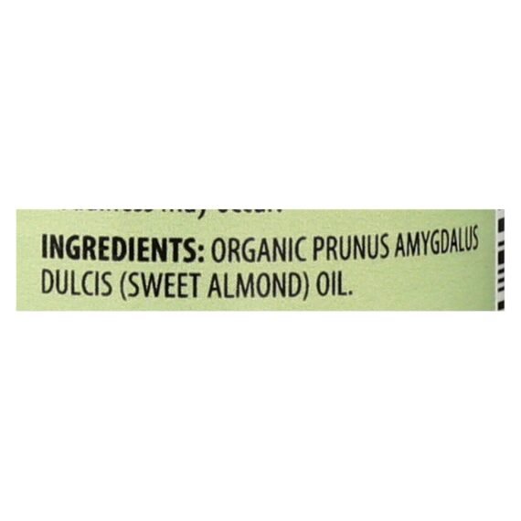 Aura Cacia, Organic Aromatherapy Sweet Almond Oil, 4 Fl Oz - Image 2