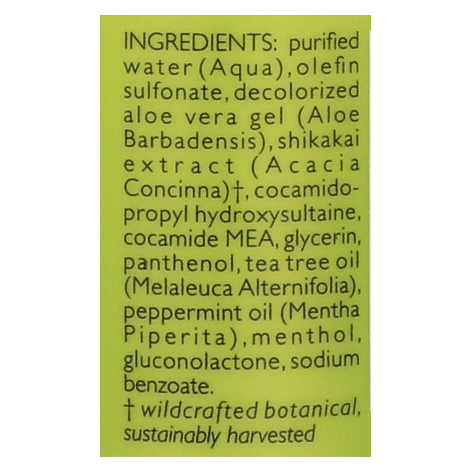 Shikai Natural Tea Tree Shampoo, 12 Fl Oz - Image 2