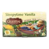 Celestial Seasonings Herbal Tea, Sleepytime Vanilla, Case Of 6, 20 Bag