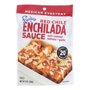 Frontera Foods Red Chile Enchilada Sauce, Enchilada Sauce, Case Of 6, 8 Oz.
