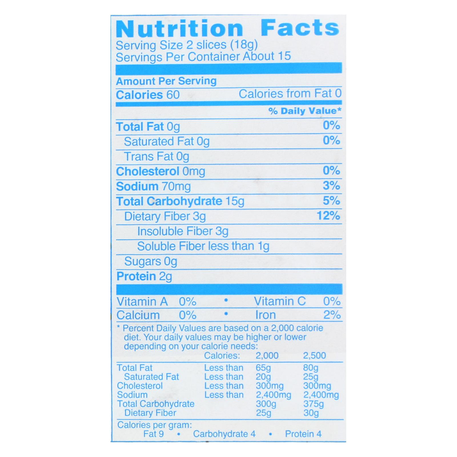 Wasa Crispbread Light Rye, Case Of 12, 9.5 Oz. - Image 3