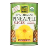 Native Forest Organic Slices, Pineapple, Case Of 6, 15 Oz.