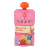 Peter Rabbit Organics Fruit Snacks, Strawberry And Banana, Case Of 10, 4 Oz.