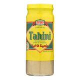 Ziyad Brand Tahini, Sesame Paste, Case Of 6, 16 Oz.