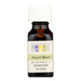 Aura Cacia, Pure Essential Oil Sweet Basil, 0.5 Fl Oz